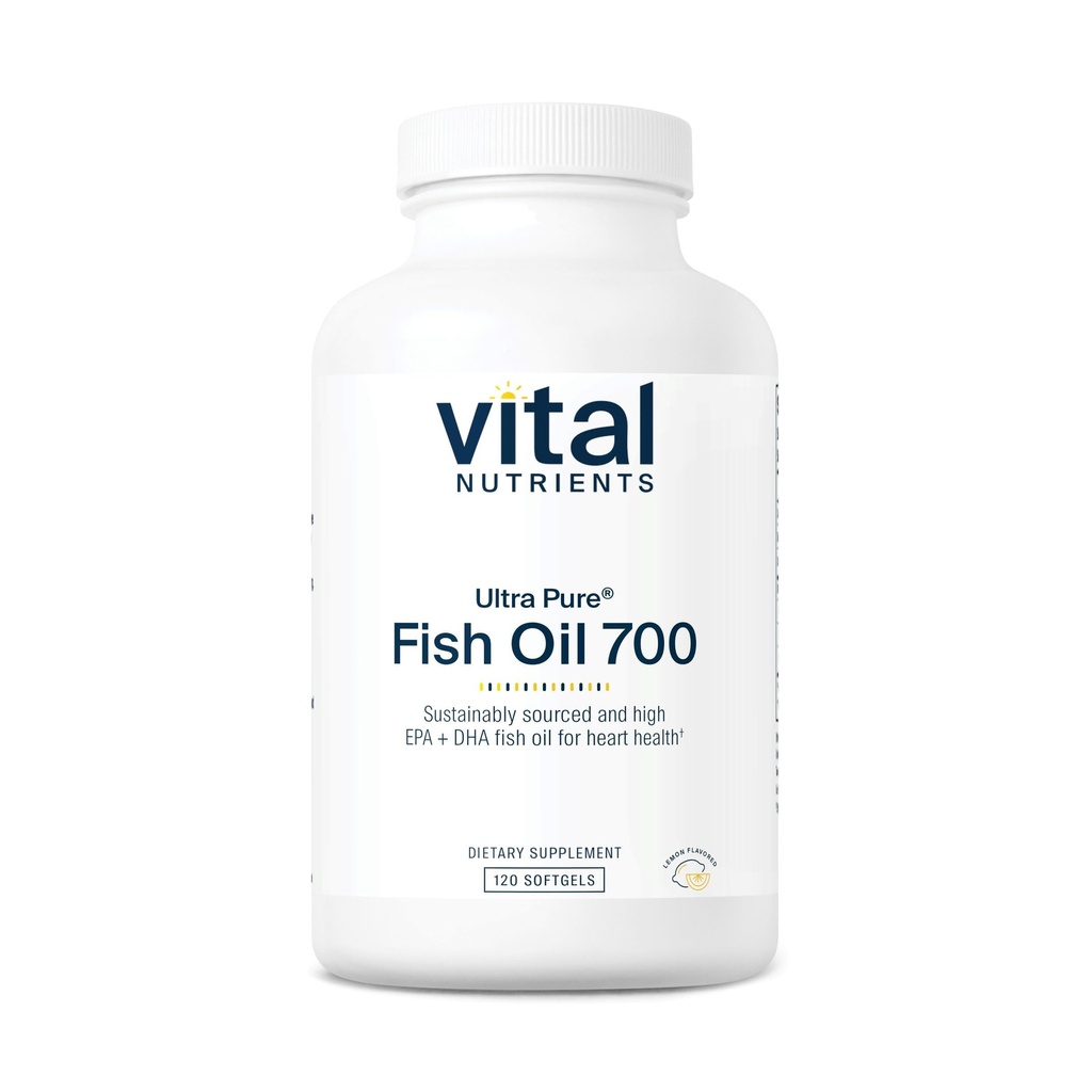 Vital Nutrients Ultra Pure ® Fish Oil 700 Př
