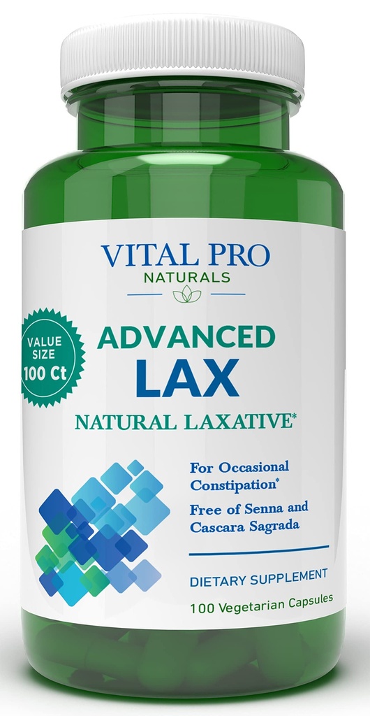 Vital Pro Naturals - Advanced Lax Naturative Formule 100 Kapsle