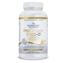 Nordic Naturals ProOmega 2000-D, Lemon Flavor - 90 Soft Gels - 2150 mg Omega33 + 1000 IU D3 - Ultra highhigh- potency Fish Oil - EPA & DHA - Brain, Heart, & Imunitary Health - Non- GMO - 45 Servings