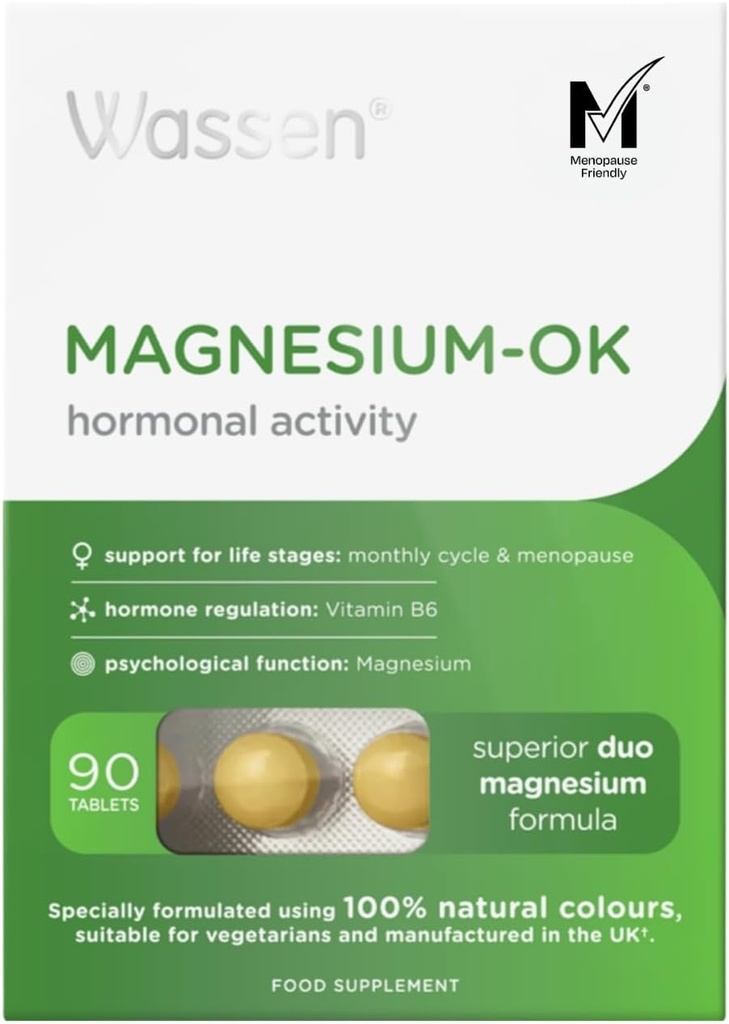 Hořčík OK Vitamíny a minerály pro ženy během měsíčního cyklu 90 Tablety