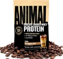Zvířecí syrovátka Káva Powder, Naloženo s 22g proteinu, 100mg kofeinu, a BCAA pro Pre & Post cvičení budování svalů Zotavení s trávicí Enzymy pro muže a ženy, Studené pivo Latte, 1 LB