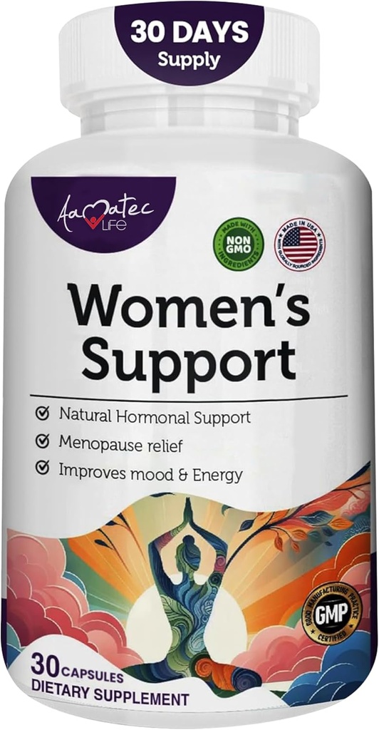 Dámské Supplement- Natural Hormon Regulation- Menopauza Supplement- Estrogen Rich Supplement- Aktivní ingredience pilulky na pomoc rovnováhu hormony Non- GMO
