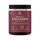 Starověké nutriční kolagen Peptidy prášek, Multi kolagen protein, ženy a muži, Vitamin C, Probiotika, Hydrolyzované kolagen, Podporuje pleť, spojky, Gut zdraví, Neochucené, 40 Služeb