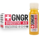 + GNGR Digestive Aid Organic Ginger Shots with Probiotics, Gut Health, Colon Cleanse, Bloating Relief, Gut Detox, Imunity Shots with Ginger Juice, Turmeric, Black Pepper. (2 Oz, balení 12)