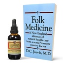 J.CROW 'S ® Lugol je 2% jód řešení &' Folk Medicine 'Book Bundle: Základní jód Formulace od roku 1829 Pavelled s New England Almanac of Natural Health Care Knowledge