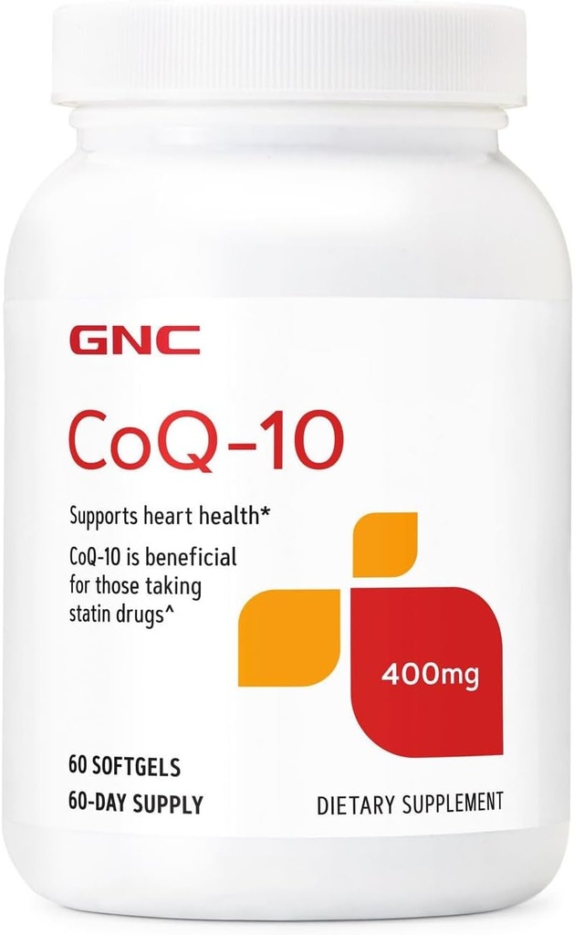 GNC CoQ-10 400mg PHARMAN124; podporuje srdeční zdraví PHARMAN124; 60 Počet