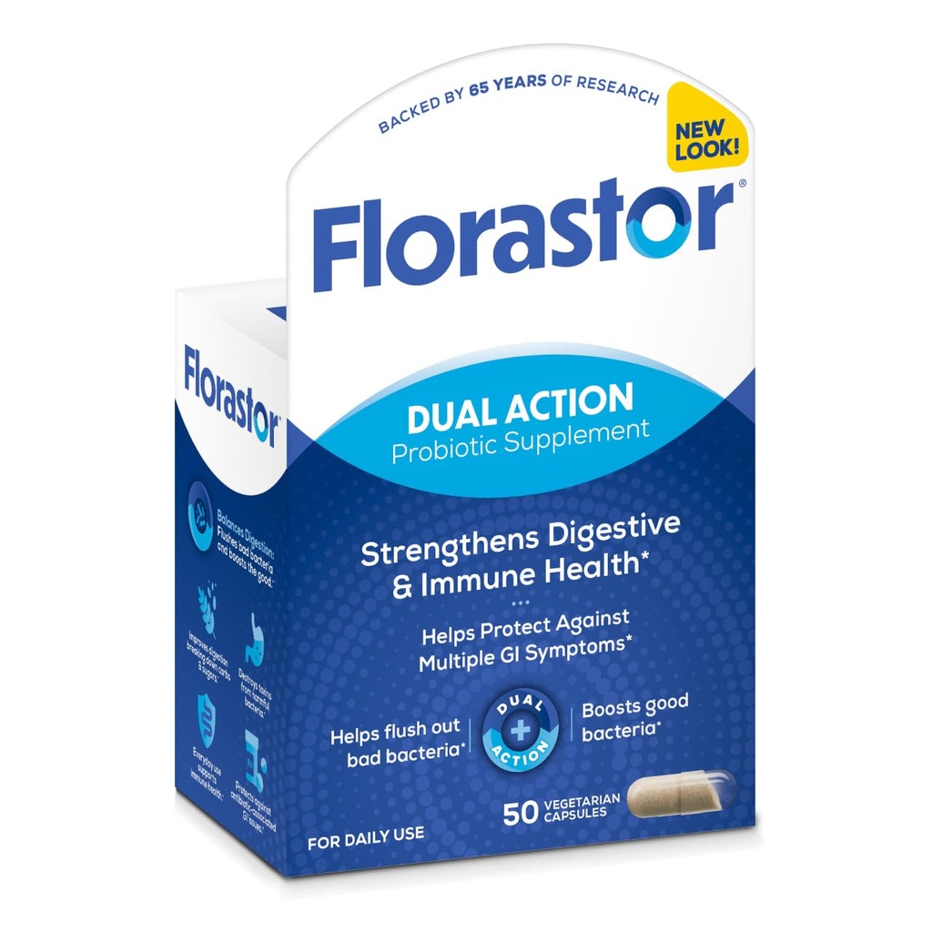 Florastor ® Dual Action Probiotický dodatek