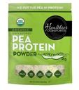 Zdravější komforty Neochucené Pea Protein Powder - Nízký sodík (1 LB.) 124; USA Pěstované a zpracované 124; 100% rostlinný protein Powder 124; Kosher, Gluten Free, Non- GMO, Keto Friendly (16oz)