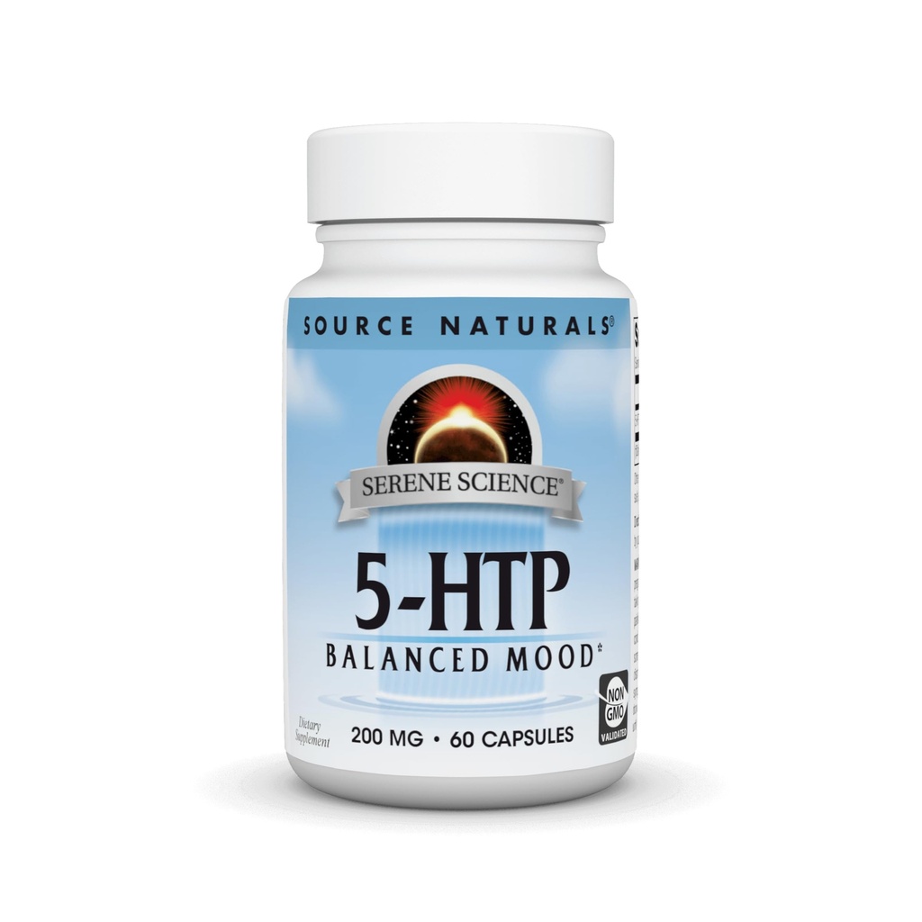 Zdroj Naturals Serene Science 5- HTP 200 mg - 60 Kapsle