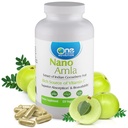One Planet Nutrition Nano Amla 500 mg Veggie Capsules (120 Servings), Amla Fruit Extract, High in Vitamin C for Collagen Production & Imunitation Support, Non- GMO, Vegan, gluten- Free