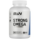 BARE VÝKONNOST VÝPOČET, BPN Silný Omega Oil Soft Gel, 1290mg Fish Oil per Capsule, Wild Caught Fish, Udržitelně sourced, IFOS Certified, 30 Servings