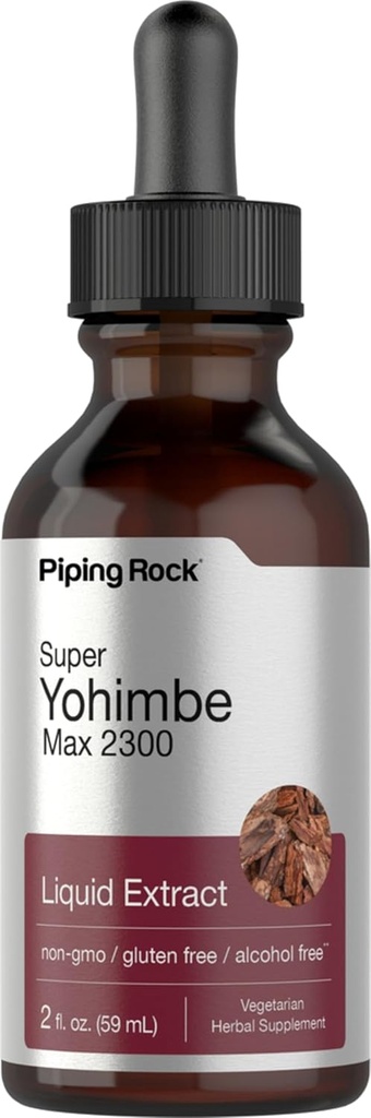 Super Yohimbe Max Liquid Extract Alkohol Free, 2300 mg, 2 fl oz (59 ml)