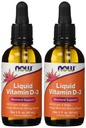 Nyní Potraviny doplňky, tekutý vitamin D- 3, silné kosti *, strukturální podpora *, 2-Ounce