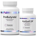 Teseract Medical Research ProButyrate Gut Health Supplement, Butyric Acid Complex & AnaQuell QR, Stress Relief & Mood Support Supplement