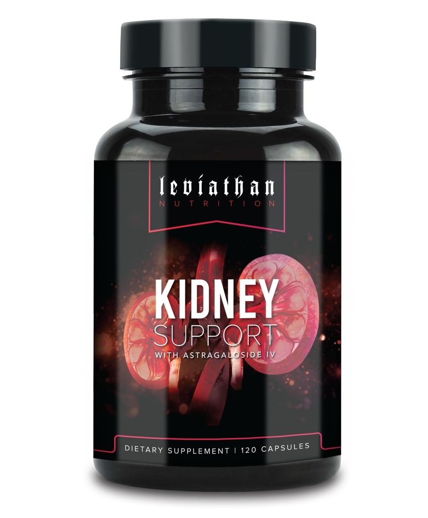 Leviatan Super Ledney Cleanse & Močová Detox Formule 124; Optimální ledvina Zdraví & žlučník Vzorec 124; Úplná obnova & Detox - Správa ledvinových kamenů 124; 120 Caps