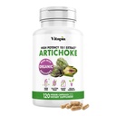 Vitapia Organic Artichode Extract Supplement - Jaterní čištění Detox & Opravy, Zdraví jater, Digestion, Antioxidant Support - 120 Vegan Kapsle, Non GMO, gluten zdarma