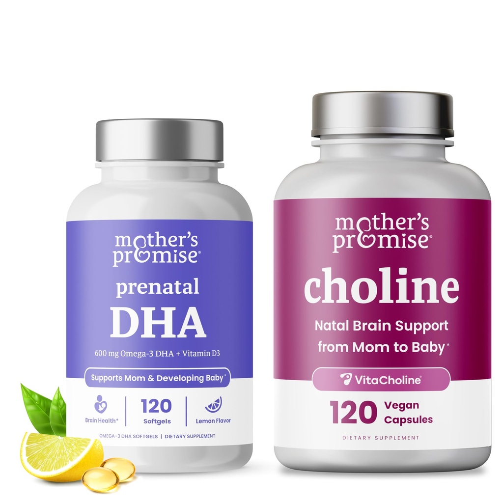 Prenatal DHA & Choline Kapsle Bundle