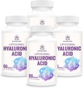 Lipozomální kyselina hyaluronová 1000mg, vysoce bioavalabilityHyaluronová kyselá tobolka, dietní doplněk pro podporu kůže a kostí, 240 tobolek (balení po 4)