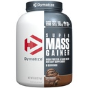 Dymatizovat Super Mass Gainer Protein Powder, Rich Chocolate, 52g Protein, 1g Creatin, 1280 Calories, 10.7g BCAA, 245g Carbs, Obsahuje syrovátkový protein prášek, izolát, a kasein (8 Servings)