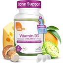 Zahler - Advanced Vitamin D3 50000 IU tobolky (120 Počet) Kosher Vegetarian Friendly Vitamin D pro imunitní podporu, kosti, zuby a svalové zdraví - Týdenní D3 vitamin- Easy Swallow Vitamin D3.