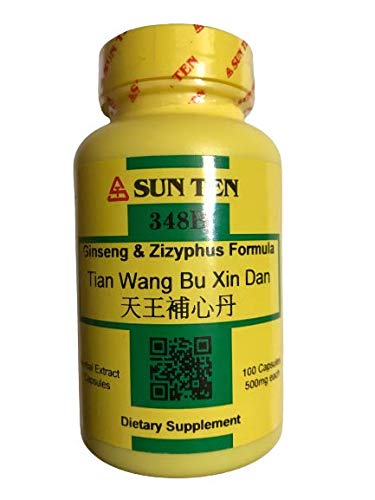 Sun Ten - Ginseng & Zizyphus Formule Kapsle / Tian Wang Bu Xin Dan