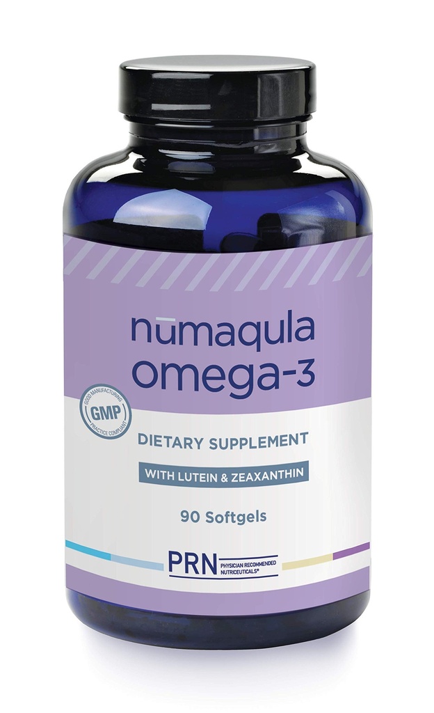 PRN nūmaqula Omega 3 dodatek - 90 Softgels, 30denní dodávka - Re- Esterifikovaný Omega 3 Triglyceridový formulář s 1400mg DHA, 400mg EPA, Lutein & Zeaxanthin pro makulární a retinální podporu