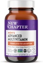 Nová kapitola Multivitamin Pokročilý vzorec pro stres, mozek, imunitní, Heart & Energy Support, Vyšší úrovně all-Food fermentované esenciální výživné látky pro muže + Selen + B Vitamíny, 72 ct