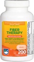 Rite Aid Fiber Therapy Soluble Fiber Supplement 200 Caplets, 500mg Methylcelulóza, Laxativa pro zácpu, Fiber pilulky pro dospělé