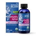 Mamina je Bliss Organic Elderberry Syrup & Imunity Boost s vitamíny, Prebiotika & Echinacea pro děti a dospělé 1 yr +, 3 Fl Oz