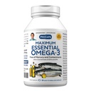ANDREW LESSMAN Maximální Essential Omega33 Neochucené, 30 Softgels - Ultra- Pure Omega33 Fish Oil 1200 mg-High DHA, No Mercury Supplement- Small, Snadno polykat Rybí olejové kapsle