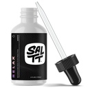 SALTT Relax Magnesium Kapky - iontový chlorid hořečnatý w / sodík, Draslík, Elektrolyty - Stopy Minerály Kapky - Gluten Free, Sugar Free, Keto Friendly - z Utah je Great Salt Lake - 120ml Dropper