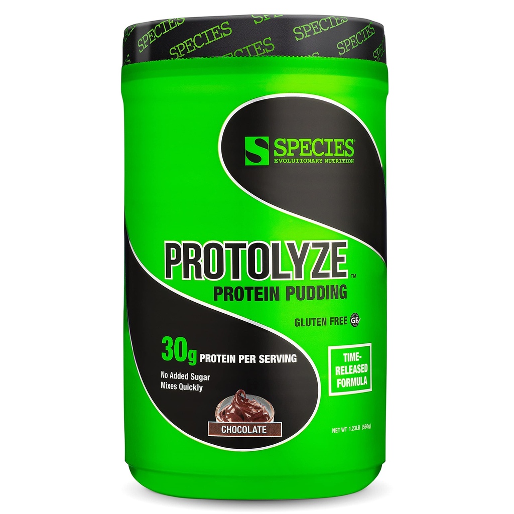 Druhy Nutrition Protolyze Protein Pudding, 30 Grams of Muscle Building Protein Powder, Low Calorie & Carb, Nulový cukr, Čokoláda