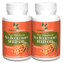 SEABUCKWONDERS Sea Buckthorn Seed Oil, Made with Organic Sea Buckthorn, 60 Count Softgels (balení po 2)