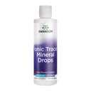 Swanson Koncentrace Minerální kapky 8oz- Kompletní Minerální komplex pro energii, hydratace, a Electrolyte Balance nad 72 Vysoké Absorpční iontové minerály, jako je hořčík, draslík, vápník (2 balení)
