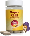 Fungiments Super Chill - Houbový dodatek - Reishi Houba, Ashwagandha, Cortizol, L- Theanine, Passion Flower - Méně stresu a lepší spánek (60 Kapsle)