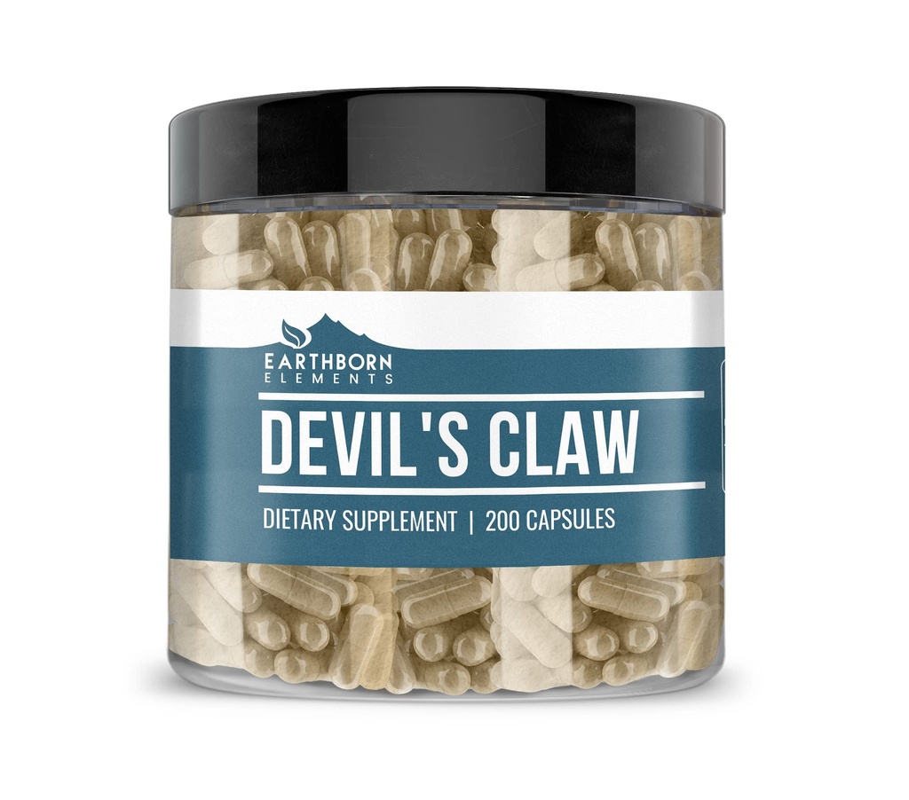 Devil 's Claw Extract 200 Kapsle, čisté a neředěné, bez přísad