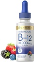 Carlyle Vitamin B12 Sublingual Liquid Drops CLAS124; 10,000mcg CLAS124; 2 fl oz CLAS124; Vegetarian, Non- GMO, gluten zdarma