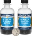 Activated Charcoal / 4 Ounces in 2 Bottles / 100% Clean Food Class / Granules