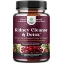 Advanced Ledviny Support Supplementer - Ledviny Cleanse Detox & Opravy Cranberry Extract Kapsle s Uva Ursi, String Nettle & Astragalus pro zdraví ledvin - Močové Tract Health - 120 Caps
