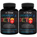Research Labs 15 Day Colon Cleanse & Detox pro méně Bloat Flat Tummy w / Probiotika - 2 Fer 1 - Zácpa Relief - Spláchne toxiny, zvyšuje energii. Klinicky prozkoumaný bezpečný a efektivní vzorec
