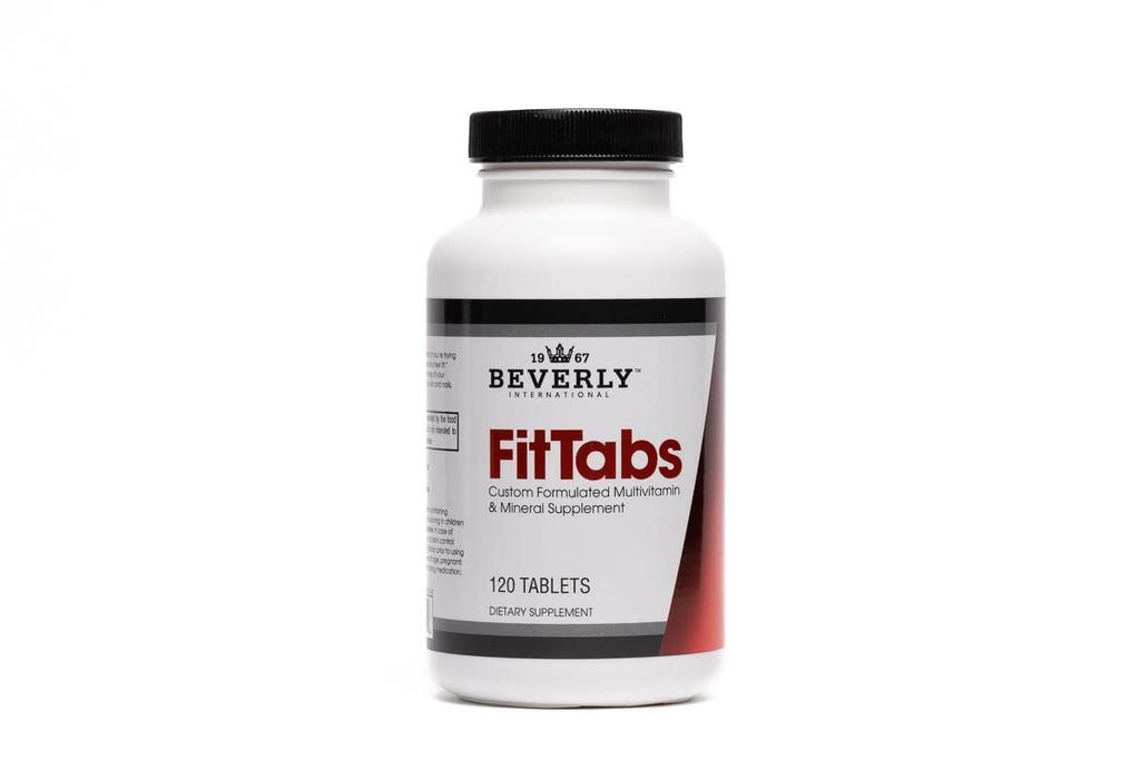 Beverly International Fit Tabs Daily Multi- Vitamin / Mineral s železným peptonát, 120 tablet. (30 Servings) Všimněte si rozdíl. Nenechte si ujít zdravé výhody. Vaše mysl a tělo je prioritou.
