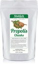 Stakich Bee Propolis Chunks - Pure, Natural - 1 libra (16 Ounce)