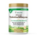 NaturVet - Advanced Probiotika & Enzymy - Plus Vet Strength PB6 Probiotická PB6 124; Podpory a vyváženosti Domácí zvířata s citlivými Stomachy & Digestivní otázky 124; pro psy & kočky (1 LB)