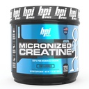 BPI Sports Micronized Creatin - Zvýšení síly - Snížení únavy - Lean Muscle Building - 100% Čisté Creatin - Lepší absorpce - Podporuje růst svalů - Neochucené - 120 Služeb - 21.16 Ounce