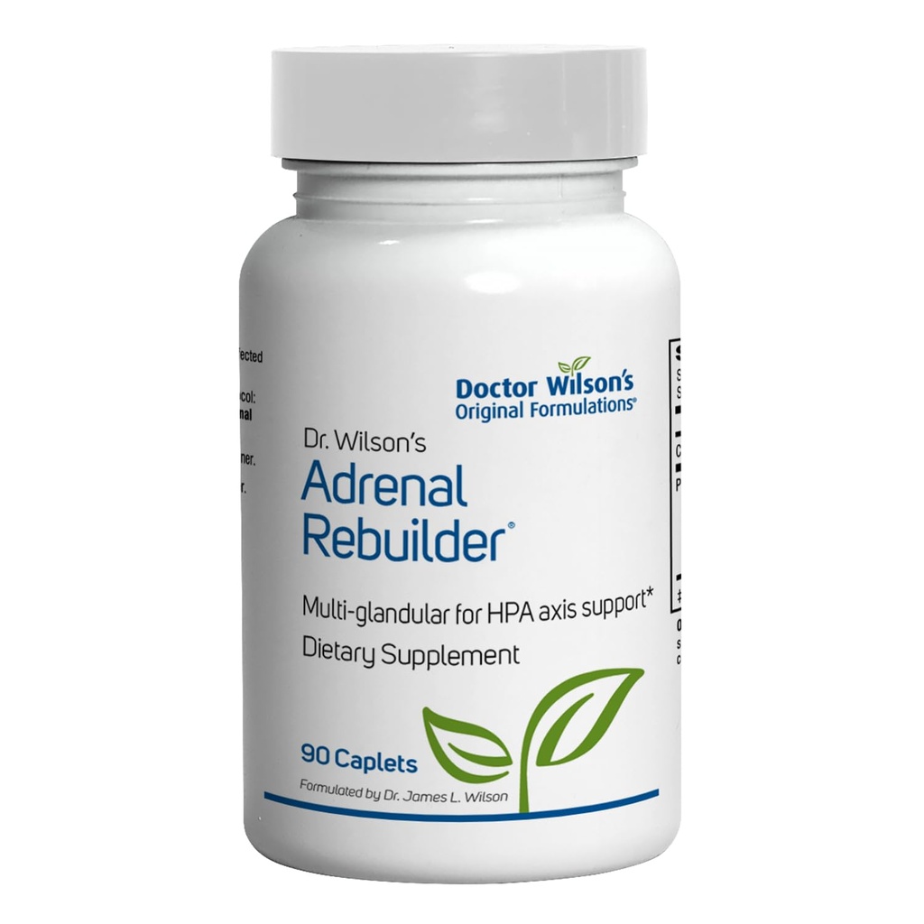 Adrenal Restavitel dr. Wilsona 90 kapslí multiglandulární včetně kůry nadledvin pro podporu nadledvin a HPA osy