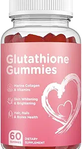 Glutathione Péče o pleť - Zjasnění kůže - Gummies Collagen - Anti- Aging L- Glutathione - Marine Collagen & Vitamíny