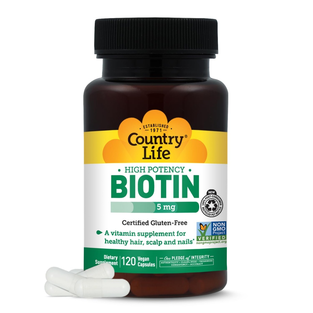 Země život Země život Biotin 5 mg Vegicaps, 120 Počet