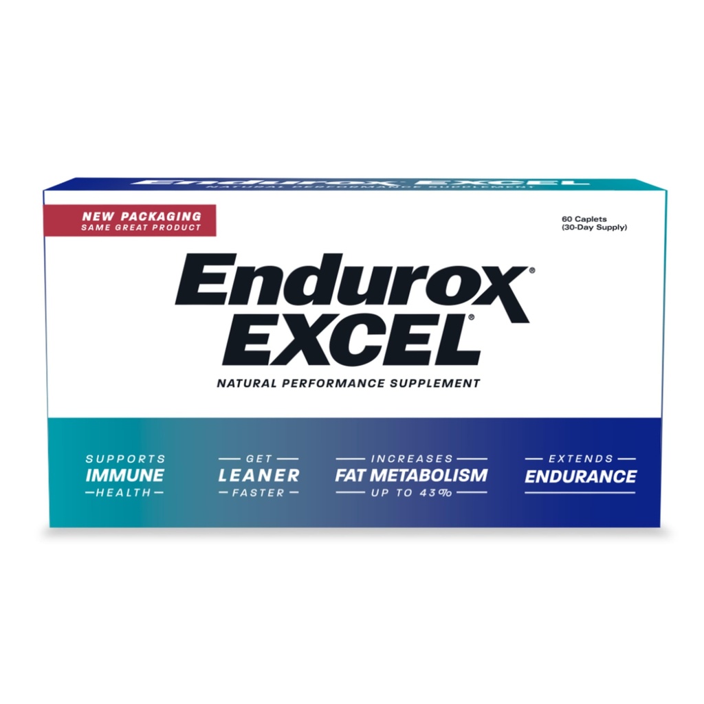 Pacific Health Endurox Excel přírodní doplněk výkonu, zvyšuje metabolismus & Builds Endurance s Ciwujia (Ginseng) Root - 60 Caps