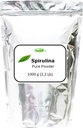 Organicky pěstovaná spirulina prášek 1000g (1.0Kg, 2.2 lb) Bulk čisté čerstvé GMO zdarma neozářené