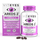 Viteyes AREDS 2 + Omega33 Methyllery, Triple Strength Omega33 (650 mg EPA, 350 mg DHA), Eye Health Vitamin for Vision Protection, 90 Methyllels